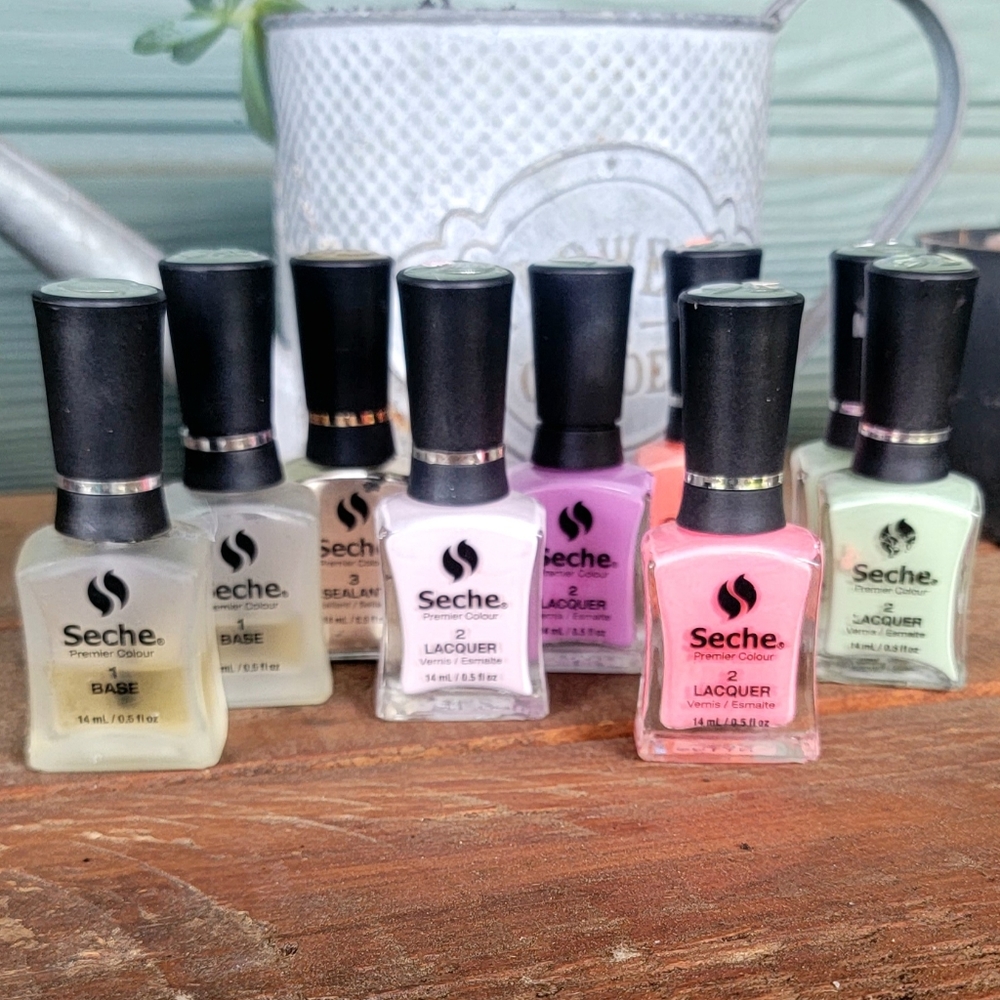 Lot Of 12 Seche Nail Polish